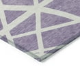 thumbnail image 4 of Addison Rugs Chantille Indoor/Outdoor Transitional Geometric Lavender Washable Rectangle Rug, 9' x 12', 4 of 6