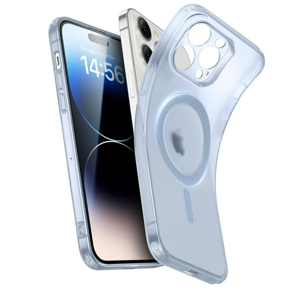 Funda de teléfono ESR para iPhone 14 Pro MagSafe de grado militar azul