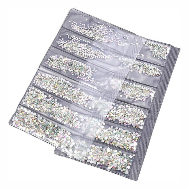 Base en Cristal Strass Manucure Résine Verre Strass Bricolage Bricolage Manucure Paillettes Accessoires d'Art des Ongles, Type 1