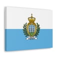 thumbnail image 3 of San Marino Country Flag Canvas Vibrant Wall Art Unframed Home Decor, 3 of 13