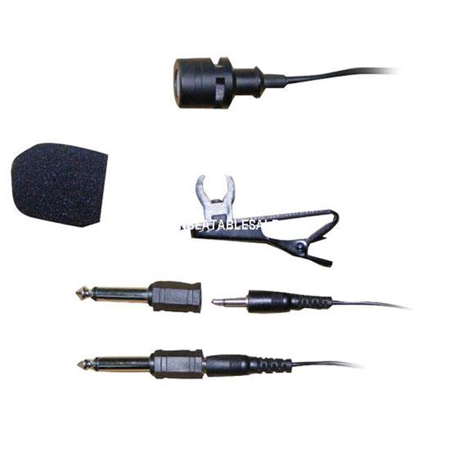 Pyle PLM3 Wired Lavalier 3.5mm/ 1/4" UniDirectional Microphone
