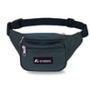 Everest 11.5" Signature Waist Pack - Standard, Green All Ages, Unisex 044KD-GRN, Crossbody Fanny Pack Belt Bag