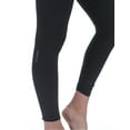 thumbnail image 6 of Allsense Women's Seamless Full Length High Waist Leggings with Pockets Yoga Black Large, 6 of 7