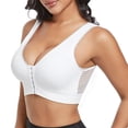 thumbnail image 5 of WCJM Women's Fashionable Sport Bra Breathable Underwear Large Size No Rims Hollow Mesh Thin Sports Yoga Bra The Yoga Bra White Bralettes & Lounge Bras, 5 of 8