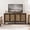 Espresso Walnut, variant on Surmoby 58.5" Farmhouse TV Stand – 3-Height Adjustable Shelves, Snowflake Metal Mesh, Tapered Wood Legs, Cable Management Holes, Rustic Entertainment Center for Living Room