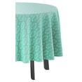 thumbnail image 3 of Vargottam Indoor/OutdoorRoundTablecloth 58 InchRoundTablecloth Waterproof PatioTableCloths- Spring/SummerTableCovers for Backyard CircularTable/BBQs/Picnic -Aquamarine Green, 3 of 8