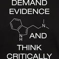 thumbnail image 3 of CafePress - Demand Evidence And Think Critically Dark T Shirt - Men's Classic Graphic Cotton T-Shirt, 3 of 4