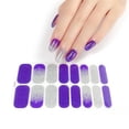 thumbnail image 6 of TINYSOME Glitter Stick On Nail Polish Strips Full Nail Wraps Nail Polish Stickers, 6 of 19