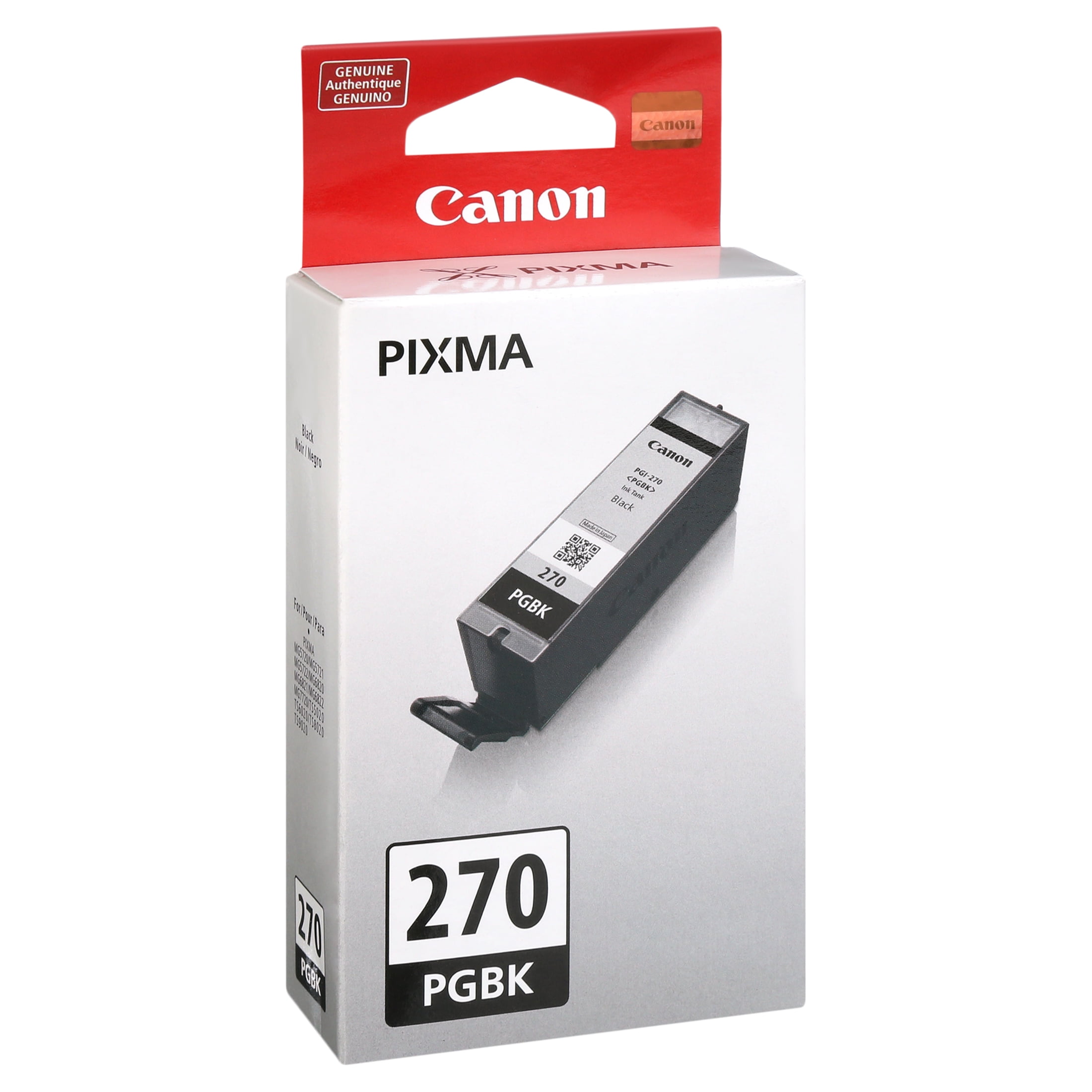 Sui Portier vonk Canon PGI-270 Pigment Black Ink Tank - Walmart.com