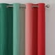 thumbnail image 4 of Cortinas Estelar Textiler Degradado Rojo Verde Blackout 132x244 cm 2 Paneles, 4 of 9