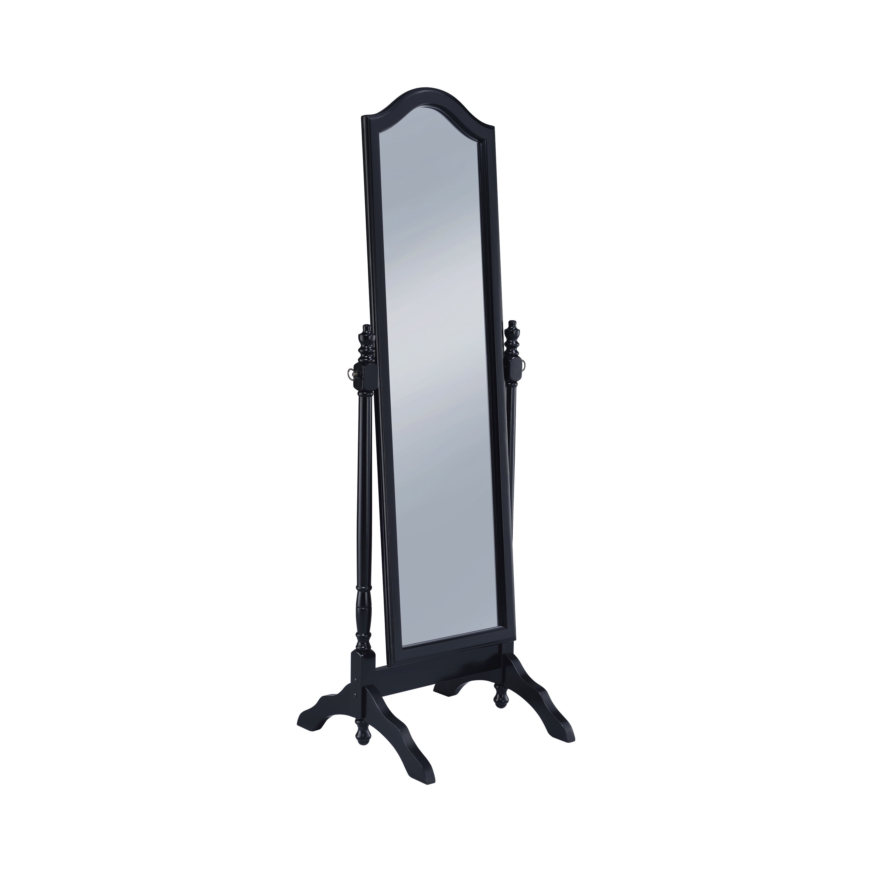 Rectangular Cheval Mirror With Arched, Black Cheval Floor Mirror