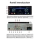 thumbnail image 4 of Car 6.86 Inch 1 Din MP5 Player Bluetooth Portable Screen Navigation Display Wireless Carplay Android, 4 of 5
