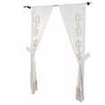 thumbnail image 3 of Better Trends CUBF8484RO Collection Bloomfield Ensemble de Rideaux en Rose, 3 of 3