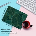 thumbnail image 3 of Square Mouse Pad Tropical Leaves , Mousepads Design , Washable Lycra Cloth Mousepad , Non-Slip Rubber Base Computer Mouse Pads for Wireless Mouse, 3 of 6