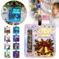 thumbnail image 7 of Zguuel Glowing Christmas Money Holder Ornament, 2D Acrylic Light Up Wallet Decor, Illuminated Cash Tree Decoration Gift for Creative Holiday Gifting Xmas, 7 of 7