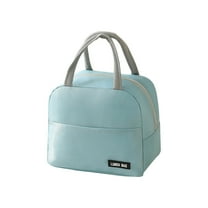 Vikakiooze 2023 Home Storage and Organization Solid Color Twill Bento Bag Portable Insulation Bag Thickened Student Lunch Box Bag Lunch Bag Lunch Bag