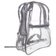 thumbnail image 5 of Mochila transparente resistente Mochila escolar decorativa Mochilas transparentes de PVC Mochila transparente para niñas, niños, mujeres y hombres (gris), 5 of 5