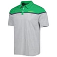 thumbnail image 2 of Men's Colosseum Heather Gray Oregon Ducks Chamberlain Polo, 2 of 3