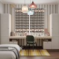 thumbnail image 4 of Western Texas Star Retro Kitchen Curtains Window Panels, Country Vintage Black Beige Plaid Insulated Window Treatment Curtain, Grommet Curtains for Bedroom/Living Room/Bathroom, 2 Piece 42"Wx63"L, 4 of 8