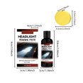 thumbnail image 3 of 30g Car Headlight Restoration And Care Paste - Clean Polish And Removes Yellowing And Hazing, 3 of 9