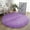 Purple&nbsp;PP, variant on Xecvkr Round Carpet Large Bedside Blanket Non Slip Floor Mat Hanging Basket Computer Chair Yoga Home Decor 39.4in 1pc