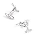 thumbnail image 3 of Palo de golf Cuff Links para hombre, cobre, 20,5 mm x 12,5 mm, 3 of 3
