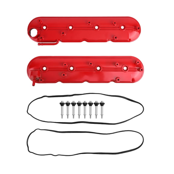 Maxpeedingrods LH & RH Valve Cover Set w/ Gasket for Chevy Suburban 1500 2500 GMC Sierra 09-19