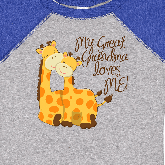 Inktastic My Great Grandma Loves Me Boys or Girls Baby Bodysuit