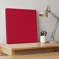 thumbnail image 4 of Solid Color Canvas Wall Art for Living Room Bedroom Bathroom, Red Canvas Art Wall Decor, Artwork for Walls Home Office Decor, 8"x8", 4 of 9