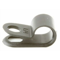 1/8" Black Nylon Cable Clamps - (pack of 50)