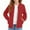 Red, variant on IVEYRTF Childrens Solid Color Pocket Sweatshirt Zipper Up Long Sleeve Hoodless Jacket Tops Casual Outerwear for Boys and Girls Fall Fashion Wear Comfortable(Red,15-16 Years)