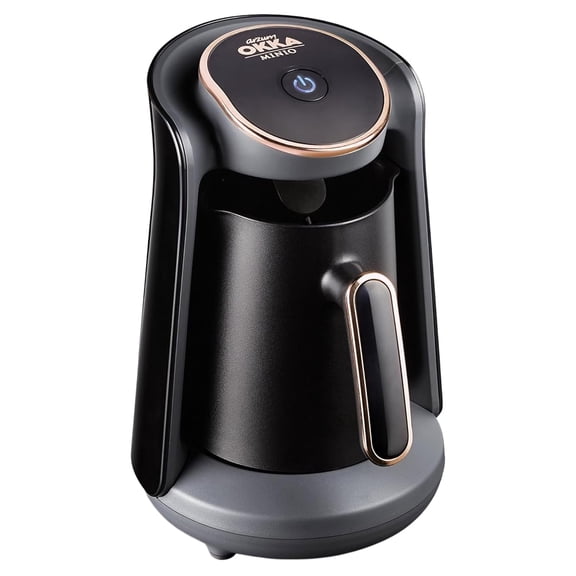 Arzum Okka Minio Automatic Turkish Coffee Maker, Black/Gold