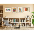 thumbnail image 7 of Kate and Laurel Sylvie I Am A Collector Framed Canvas Wall Art by Amber Vittoria, 18x24 Natural, Modern Abstract Colorful Geometric Art for Wall Decor, 7 of 7