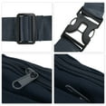 thumbnail image 4 of Unique Bargains 1 Pc Fanny Pack Simple Style Waist Bag Navy Blue, 4 of 6