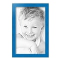thumbnail image 2 of ArtToFrames 8" x 14" Bright Blue Picture Frame, 8.5x14 inch Blue Wood Poster Frame (WOM-4751), 1 Pack, 2 of 8