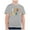 Grey, variant on Children's Fashion Back To School Season Printed Round Neck Short Sleeve Casual T Shirt Top (8) Girl Clothes 18-24 Months 8-9 Years