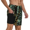 thumbnail image 2 of Vsdgher Lilies Flowers for Mens Swim Trunks with Compression Liner Swim Shorts Swim Suits Board Shorts-Medium, 2 of 6