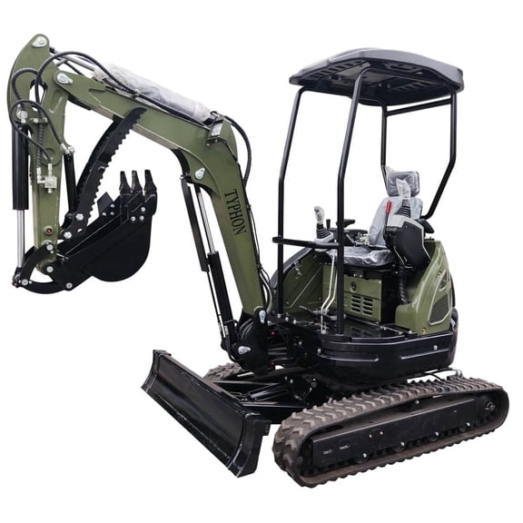 TYPHON Terror XXV 2.5 Ton Mini Excavator with Kubota Diesel Engine