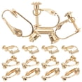thumbnail image 1 of SHISUYAN 30pcs Clip On Earrings Converters Screw Earring Clips for Non-Pierced Ears, 1 of 8