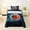 Black 02, variant on Erosebridal Neon Hockey Twin Sheet Sets, Red Blue Icy Bedding for Men and Women, 3 Pieces