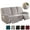 Silver Gray, variant on TOPCHANCES 3 Seats Recliner Sofa Slipcover, 8 Pieces Recliner Cover with Side Pocket, Non-Slip 3 Cushion Couch Cover Furniture Protector, Dark Grey