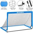thumbnail image 3 of Kids Soccer Goal for Backyard Set - 2 Set of 6X4 / 4X3 ft Toddler Soccer Nets Training Equipment, Soccer Ball, Pop Up Portable Soccer Set for Kids and Youth Games and Training Goals Ages 3-16 Gift, 3 of 7