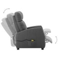 thumbnail image 5 of vidaXL Electric Massage Chair Light Grey Fabric, 5 of 5