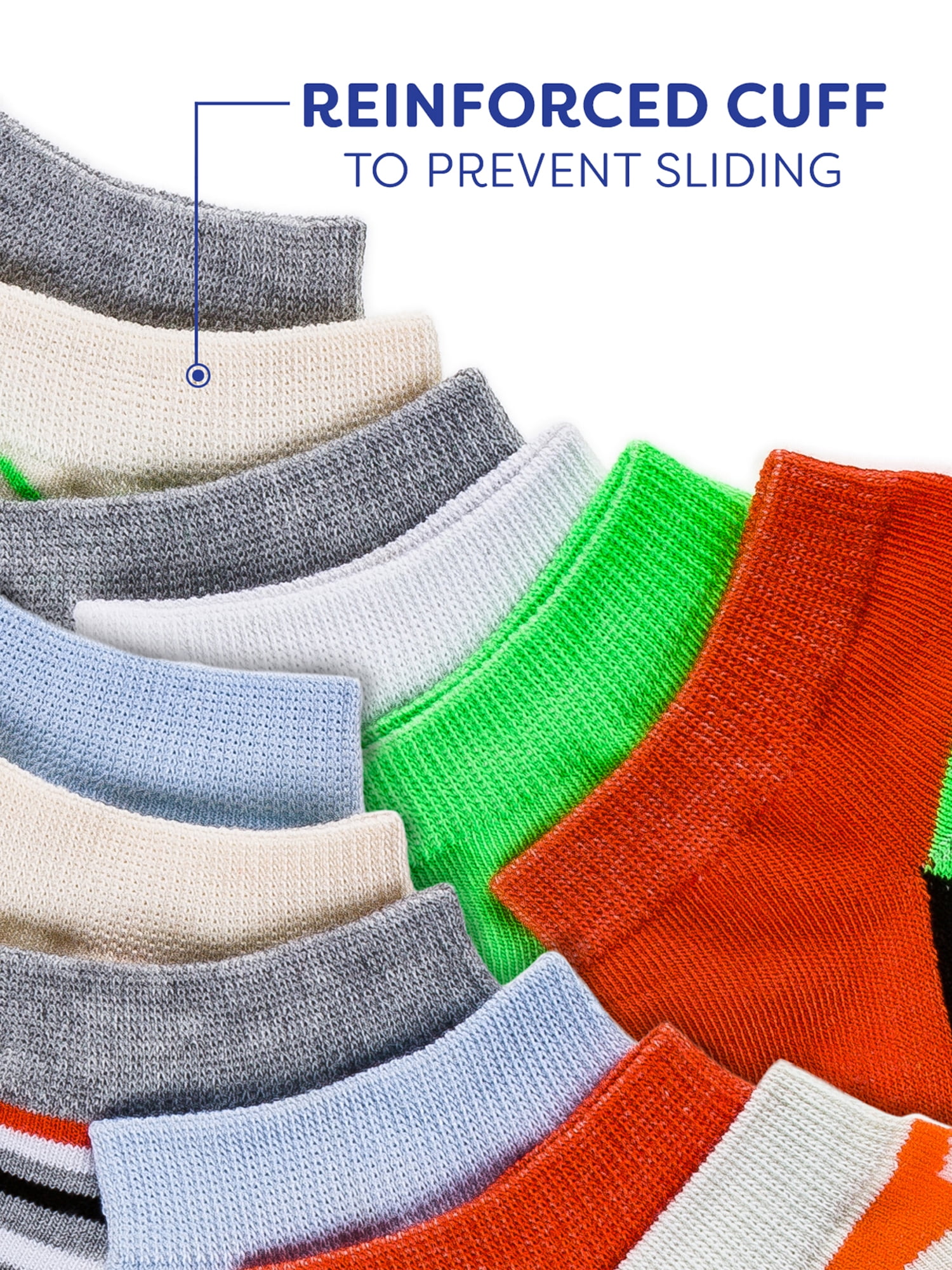 Gallery Seven Female Multicolor Fashion Ankle Socks - 12 Pack