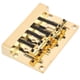 thumbnail image 3 of Conjunto de puente para bajo con monturas de rodillos placa de puente de montura fija de aleación de zinc dorado de 4 cuerdas con kit de tornillos para bajo eléctrico ANGGREK Otros, 3 of 8
