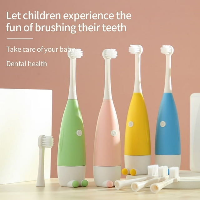 MesaSe Children‘s Toothbrush Home Smart Sonic Electric Toothbrush Portable Anti-skid Toothbrush