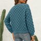 thumbnail image 5 of Pntutb moda mujer manga larga cárdigan sólido otoño Casual abrigo blusa top Pntutb Pntutb-5571, 5 of 5