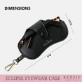 thumbnail image 4 of Kedzie Eclipse Eyewear Case Black, 4 of 7