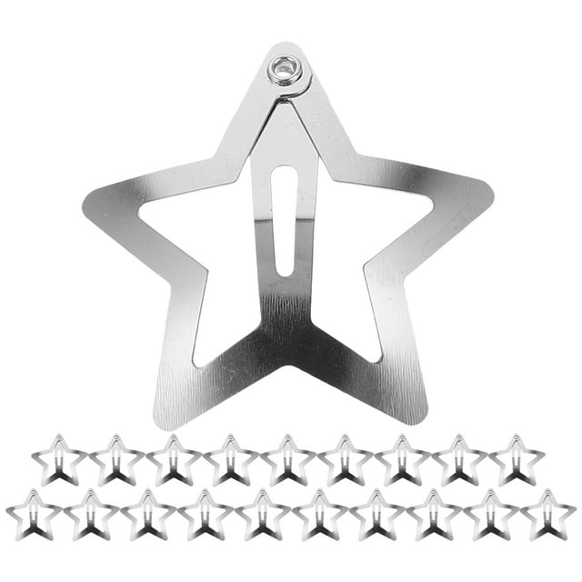 30pcs clips de cabello estrella clips para el cabello lindos accesorios para el cabello para mujeres
