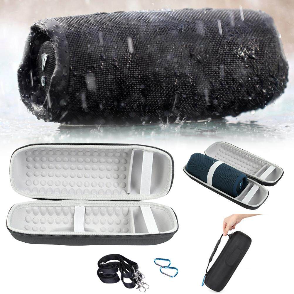 Étui De Protection En Silicone Pour Enceinte JBL GO 4 - Avec Bandeoulière Et Mousqueton - Noir